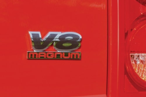 2007 Dodge Dakota Laramie Extended Cab Pickup Rear Badge