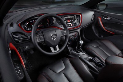 Used 2016 Dodge Dart Sxt Sport Rallye Sedan Review Ratings Edmunds 2016 Dodge Dart Limited Sedan Interior