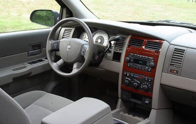 Used 2007 Dodge Durango Sxt Suv Review Ratings Edmunds 2007 Dodge Durango Limited Interior