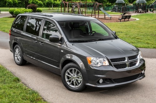 2014 Dodge Grand Caravan SXT Minivan Exterior. Options Shown.