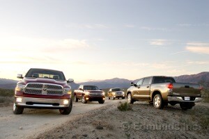 Model Year Review Edmunds 2009 Full Size Pickup Truck Comparison Test And Video