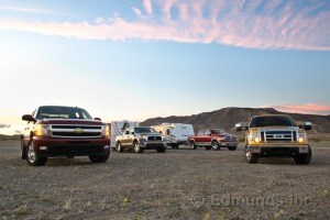 Model Year Review Edmunds 2009 Full Size Pickup Truck Comparison Test And Video