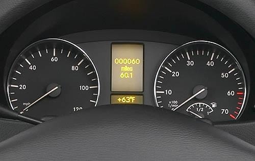 2008 Dodge Sprinter 2500 170 WB Instrument Cluster