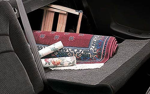 2006 Dodge Stratus SXT Rear Interior Detail