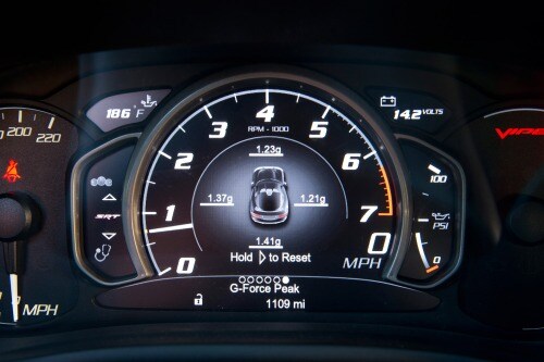 2016 Dodge Viper SRT Coupe Gauge Cluster