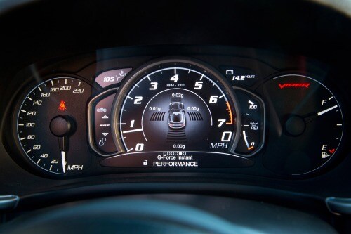 2016 Dodge Viper SRT Coupe Gauge Cluster
