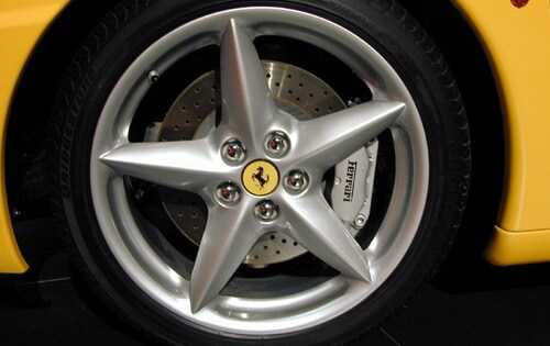 2002 Ferrari 360 Spider Wheel Detail