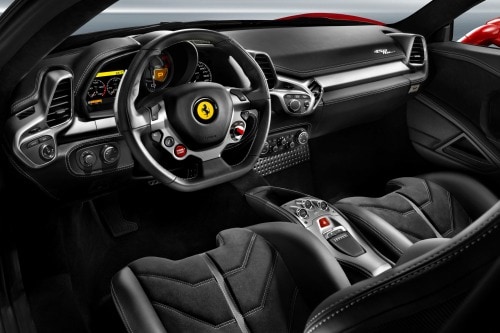 2011 Ferrari 458 Italia Coupe Interior