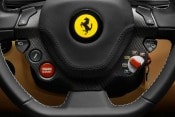 2013 Ferrari F12 Berlinetta Coupe Steering Wheel Detail