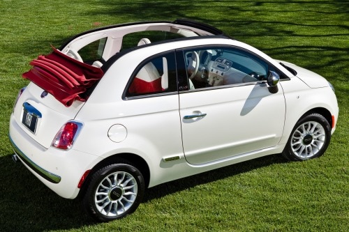 2012 FIAT 500 C Lounge Convertible Exterior