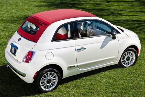 2012 FIAT 500 C Lounge Convertible Exterior