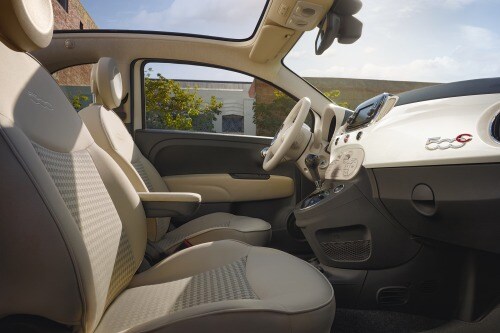 2016 FIAT 500 C Easy Convertible Interior Shown