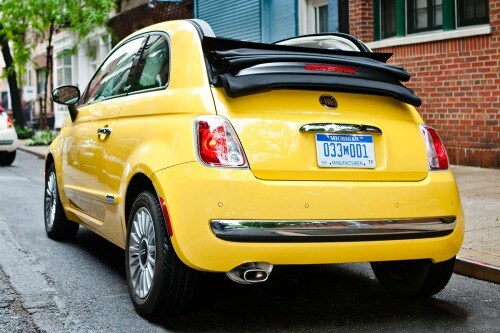 2017 FIAT 500 C Lounge Convertible Exterior Shown