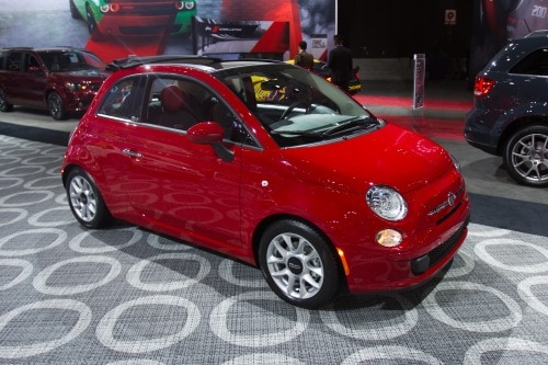 2017 FIAT 500 C Pop Convertible Exterior.