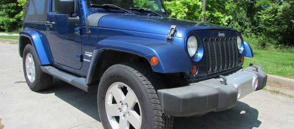 Jeep Wrangler 2009 Sahara 2dr SUV 4WD (3.8L 6cyl 6M)