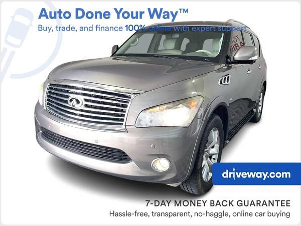 The 2014 INFINITI QX80 The 2014 INFINITI QX80