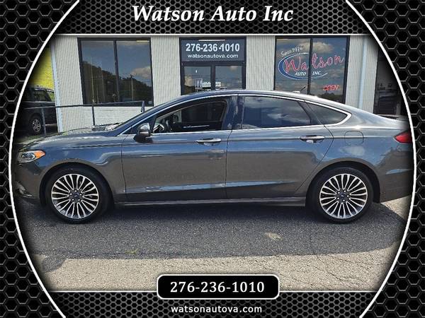 The 2018 Ford Fusion The 2018 Ford Fusion