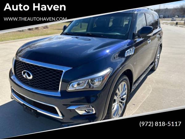 The 2015 INFINITI QX80 The 2015 INFINITI QX80