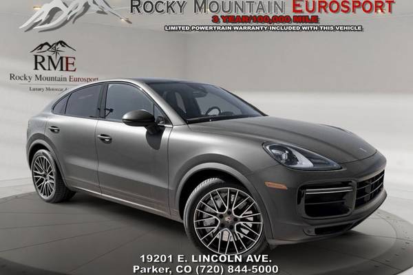 Certified 2020 Porsche Cayenne Coupe Turbo