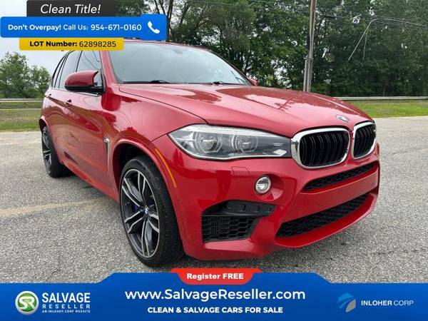 The 2016 BMW X5 M The 2016 BMW X5 M
