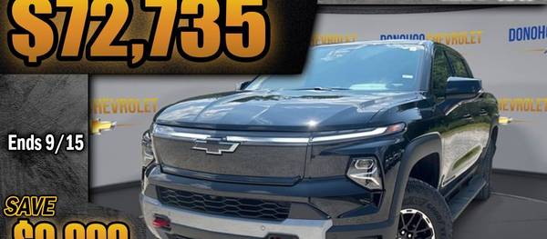Chevrolet Silverado EV 2026 Trail Boss Extended Range 4dr Crew Cab 4WD SB (electric DD)