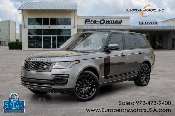 The 2018 Land Rover Range Rover