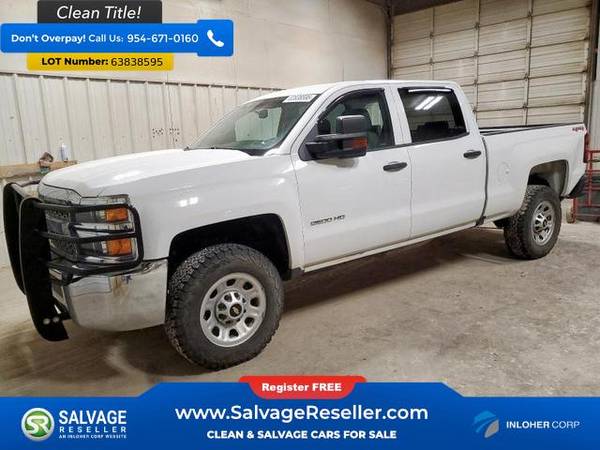 The 2019 Chevrolet Silverado 2500HD The 2019 Chevrolet Silverado 2500HD