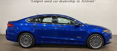 Used Ford Fusion Energi For In Phoenix Az Edmunds 2017 Ford Fusion Energi Anium In Dark Blue