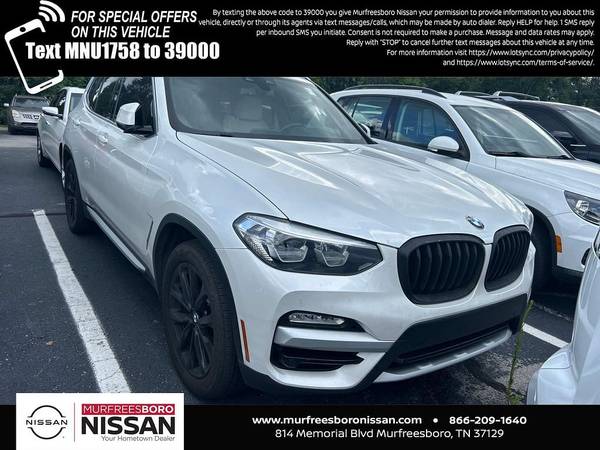 The 2019 BMW X3 The 2019 BMW X3
