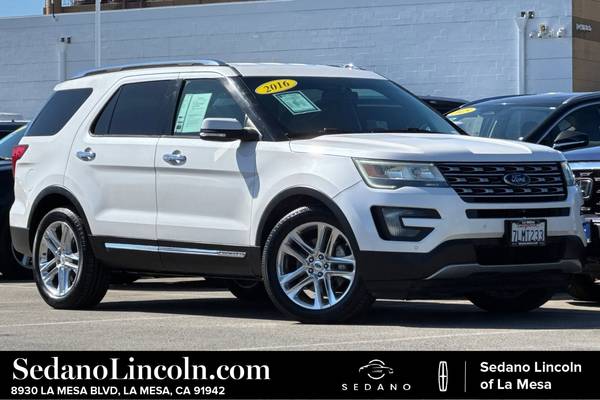 The 2016 Ford Explorer The 2016 Ford Explorer