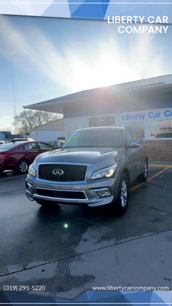 The 2017 INFINITI QX80 The 2017 INFINITI QX80