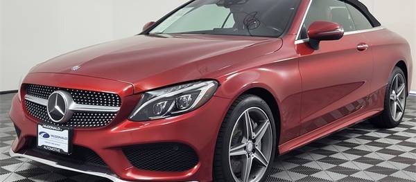 Mercedes-Benz C-Class 2017 C 300 4MATIC 2dr Convertible AWD (2.0L 4cyl Turbo 9A)