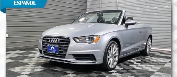 Audi A3 2015 2.0 TFSI Premium Plus quattro 2dr Convertible AWD (2.0L 4cyl Turbo 6AM)