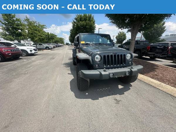 The 2018 Jeep Wrangler JK The 2018 Jeep Wrangler JK