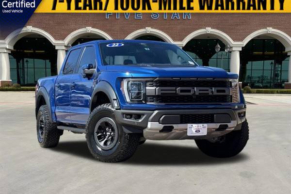 Certified 2022 Ford F-150 Raptor SuperCrew