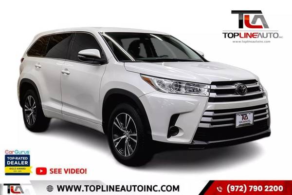 The 2018 Toyota Highlander The 2018 Toyota Highlander
