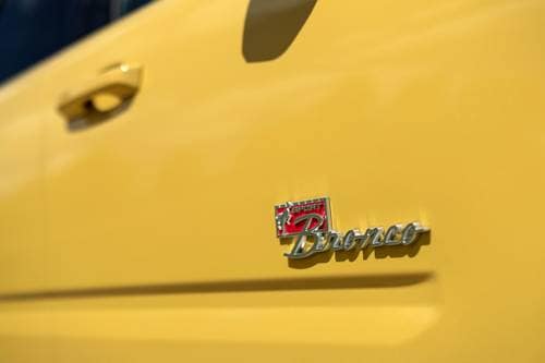 2023 Ford Bronco Sport Heritage Limited 4dr SUV Fender Badge