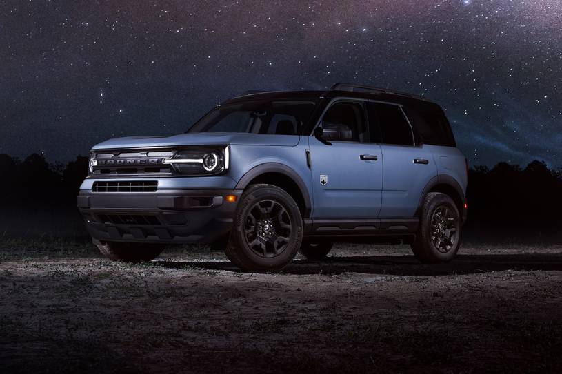 2024 Ford Bronco Sport Big Bend 4dr SUV Exterior. Black Appearance Package Shown.