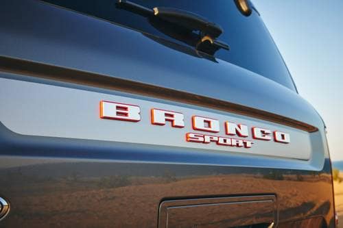 2024 Ford Bronco Sport Free Wheeling 4dr SUV Rear Badge