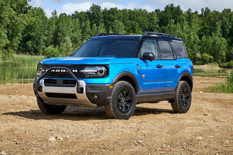 2025 Ford Bronco Sport Badlands 4dr SUV Exterior. Sasquatch Package Shown.