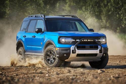 2025 Ford Bronco Sport Badlands 4dr SUV Exterior. Sasquatch Package Shown.