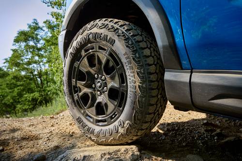 2025 Ford Bronco Sport Badlands 4dr SUV Wheel. Sasquatch Package Shown.