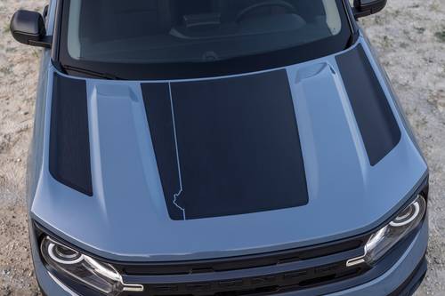 2025 Ford Bronco Sport Big Bend 4dr SUV Exterior Detail. Black Appearance Package Shown.