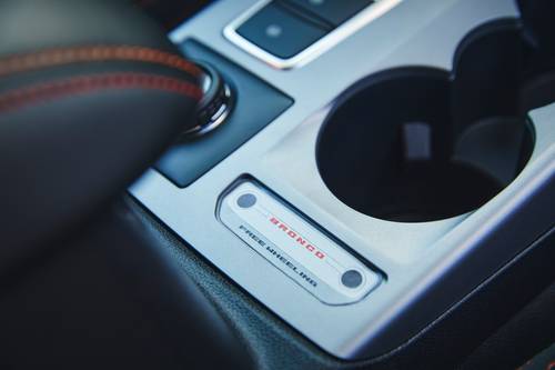 2025 Ford Bronco Sport Free Wheeling 4dr SUV Interior Detail