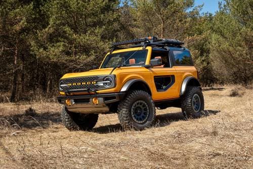 2021 Ford Bronco Black Diamond 2dr SUV Exterior Shown