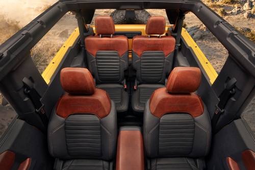 2021 Ford Bronco Black Diamond 2dr SUV Interior