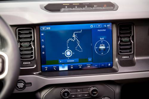 2022 Ford Bronco Everglades Convertible SUV Center Console