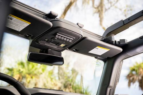 2022 Ford Bronco Everglades Convertible SUV Interior Detail