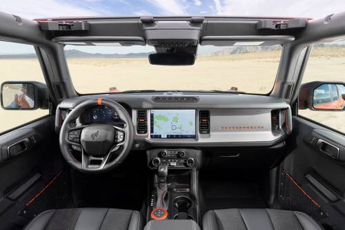 2022 Ford Bronco Raptor Convertible SUV Dashboard
