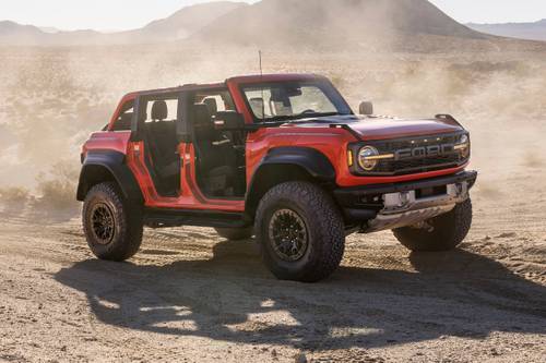 2022 Ford Bronco Raptor Convertible SUV Exterior